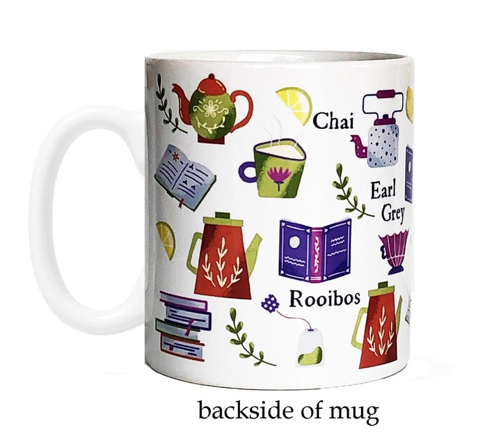 Books & Teas Tea Mug