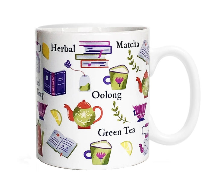 Books & Teas Tea Mug