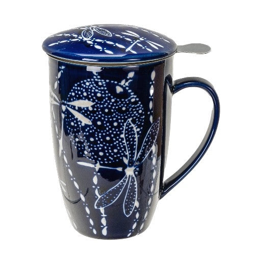 Dragonfly Tea Infuser Mug