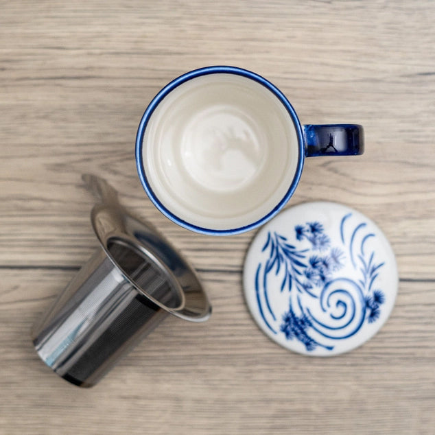 Japanese Koi Tea Infuser Mug