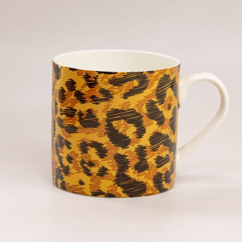 Brown Jungle Cat Coffee Mug