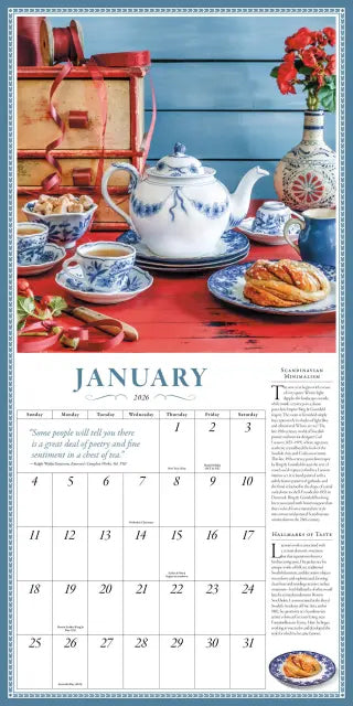 2026 Collectible Teapot Calendar