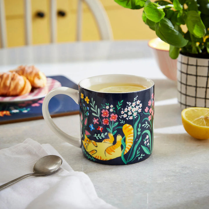 Marmalade Meadow Cat Tea Mug