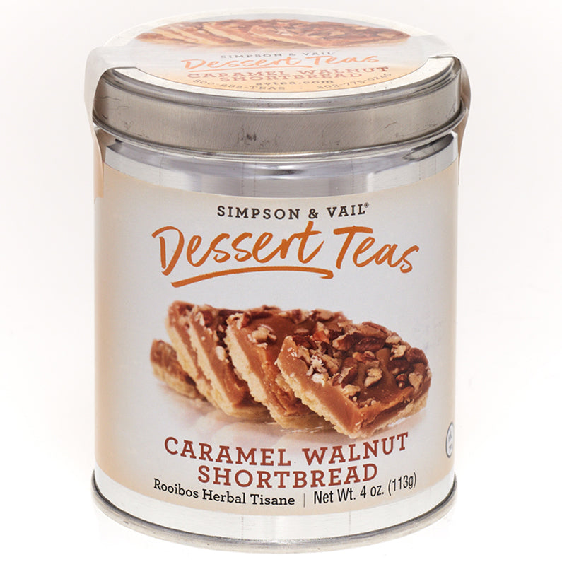 Caramel Walnut Shortbread Tea