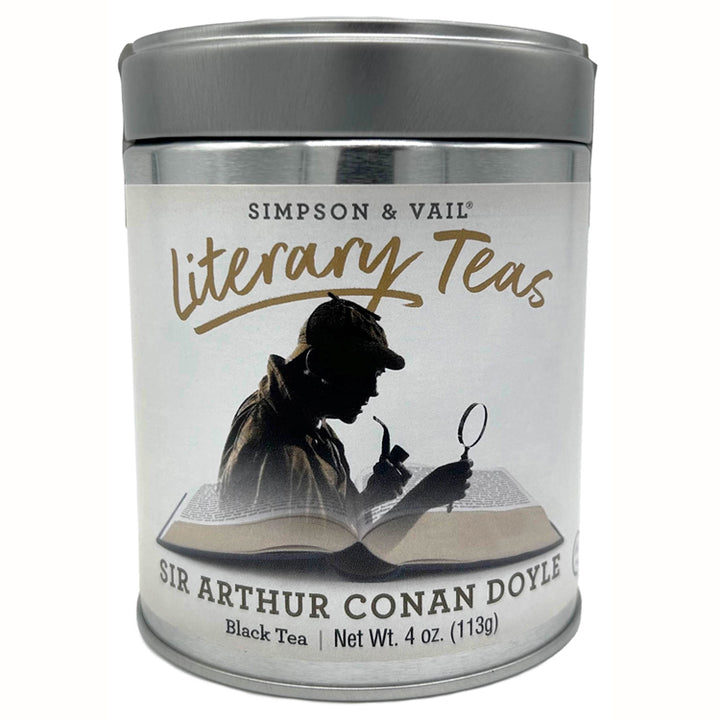 sir arthur conan doyle tea tin 