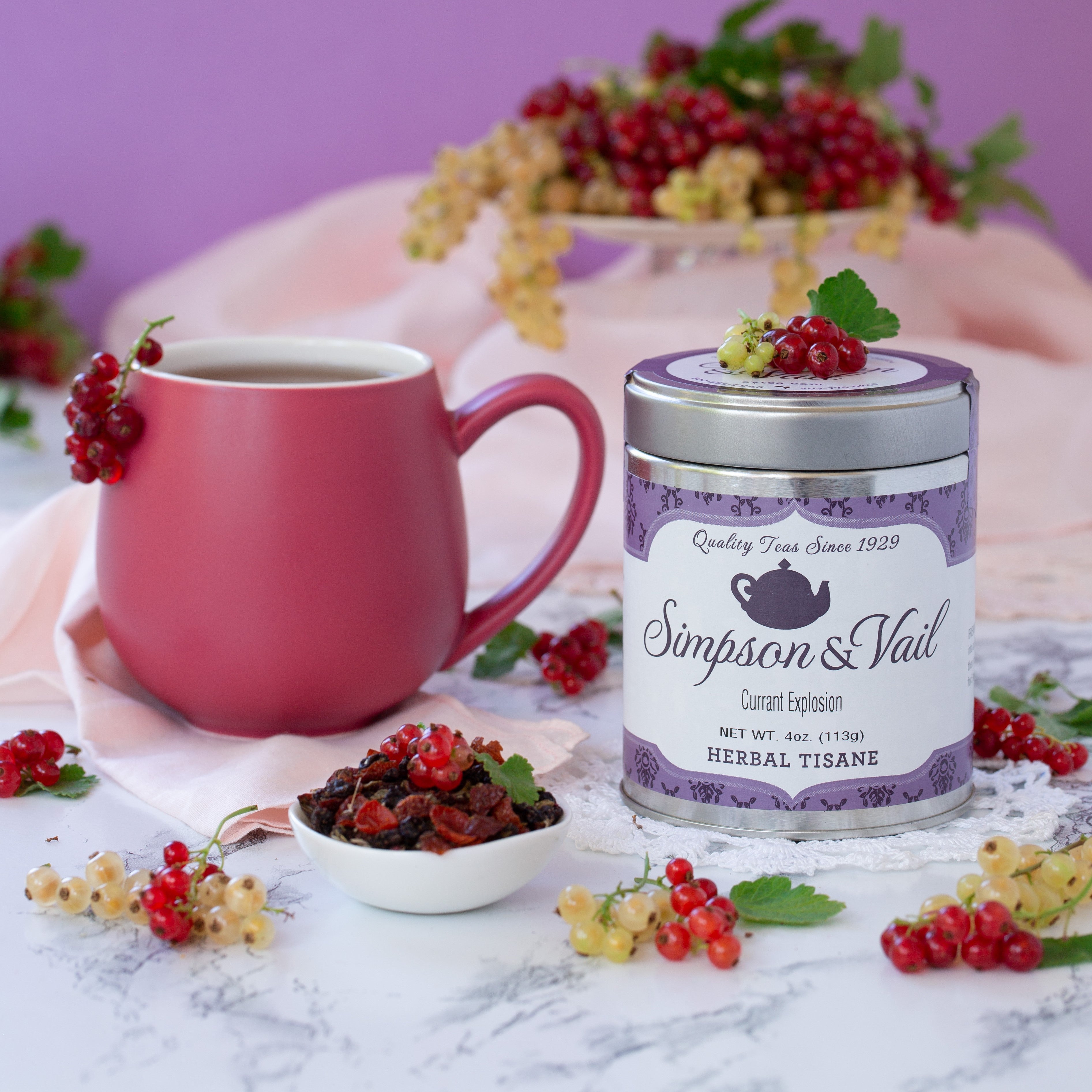  HERB ソープ & EXクリーム セット Currant Explosion - Herbal Tisane – Simpson & Vail