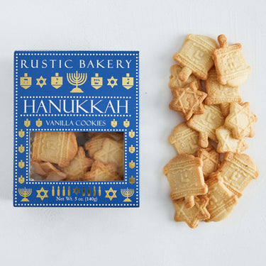 Rustic Bakery Hanukkah Cookies, 5oz box