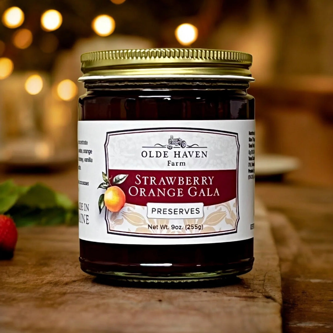 Olde Haven Farm Strawberry Orange Gala Preserves
