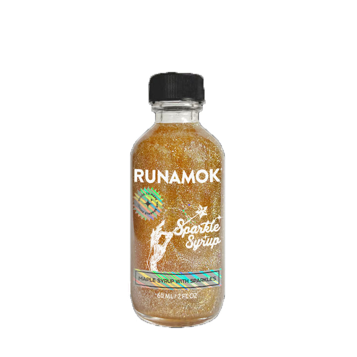 mini runamok sparkle syrup jar