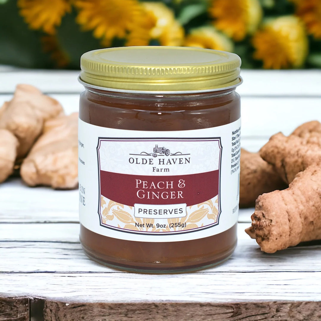 Olde Haven Farm Peach Ginger Preserves