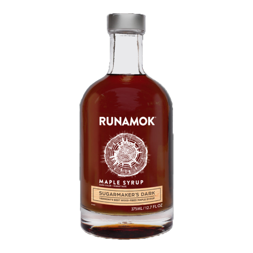 Runamok Sugarmaker's Dark: Wood-Fired Vermont Maple Syrup, 375ml