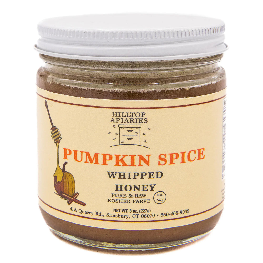 Pumpkin Spice Whipped Honey jar 