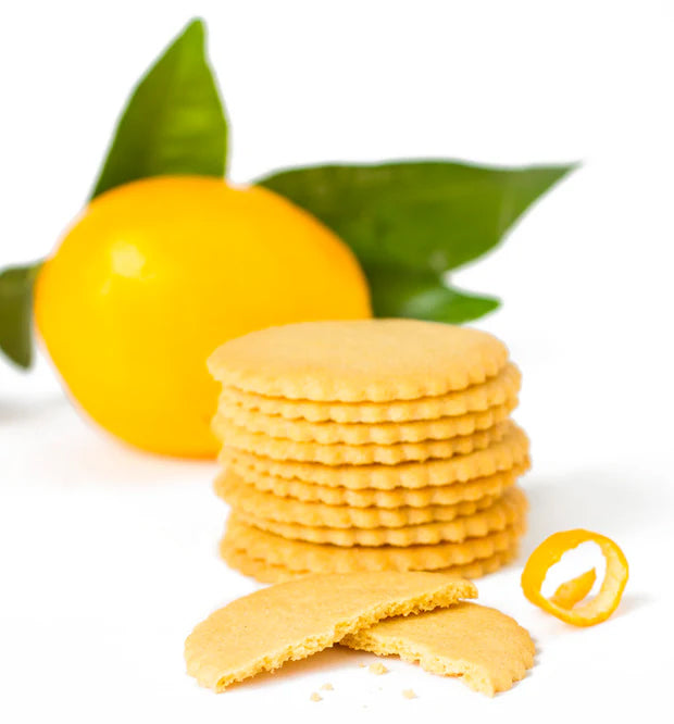 Meyer Lemon Moravian Cookies, 9oz box