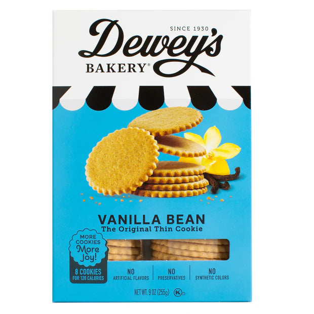 Vanilla Bean Moravian Cookies 9oz box