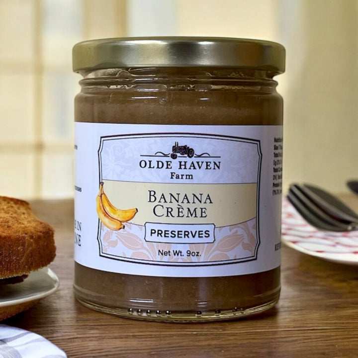 Olde Haven Farm Banana Creme Preserves