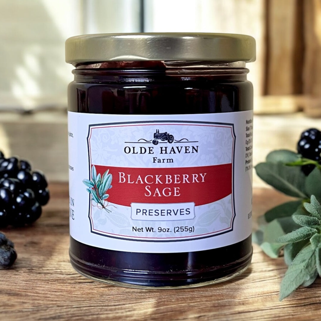 Olde Haven Farm Blackberry Sage Preserves