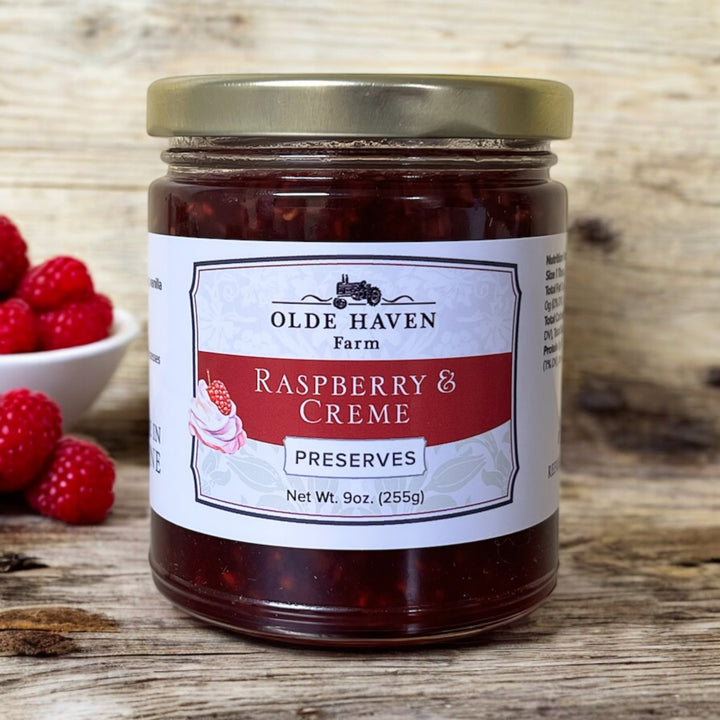 Olde Haven Farm Raspberry Creme Preserves
