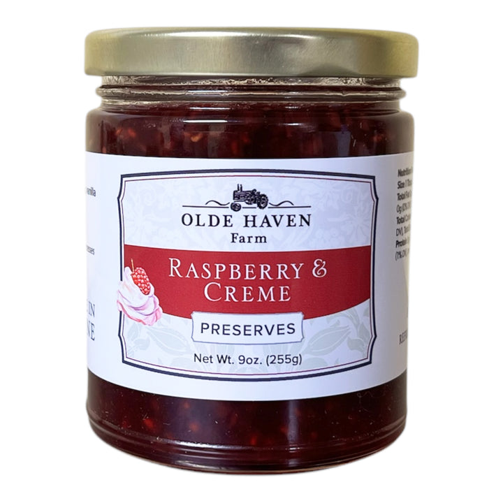 Olde Haven Farm Raspberry Creme Preserves