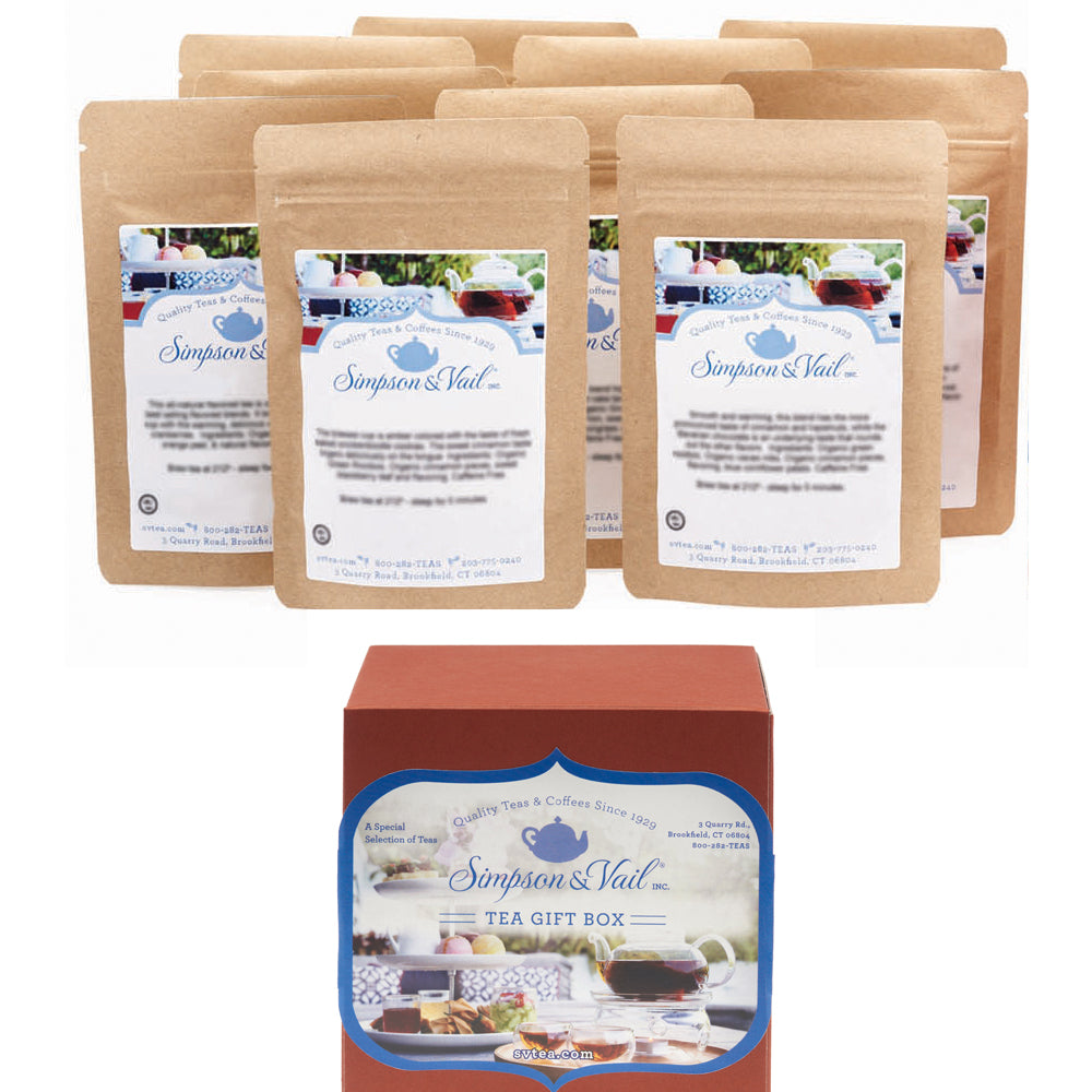 Flavored Rooibos Herbal Sampler Box - 10 packages