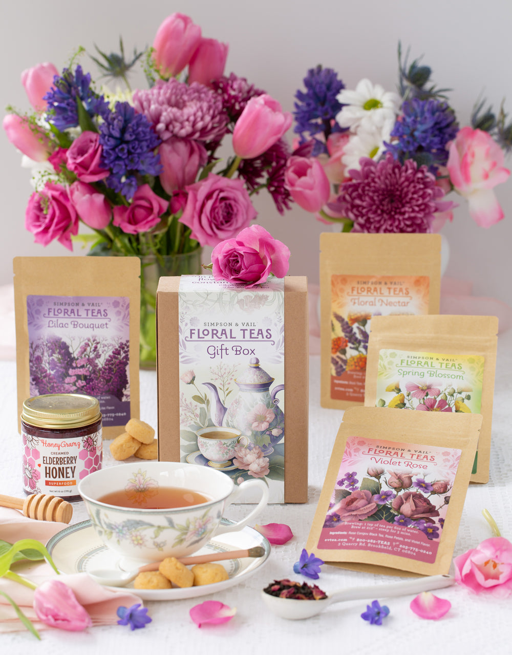 Floral Tea Gift Box