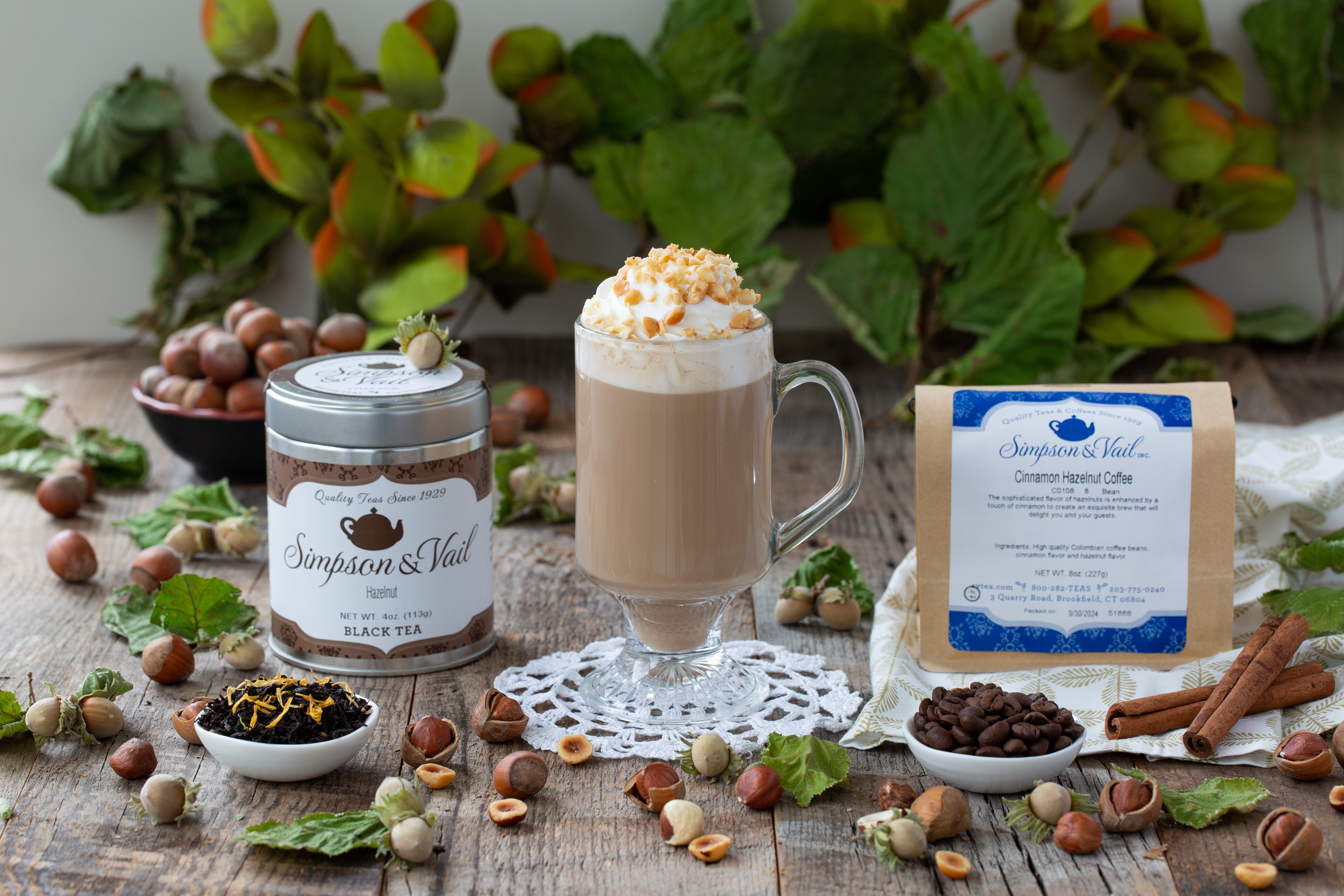 Hazelnut Black Tea – Simpson & Vail