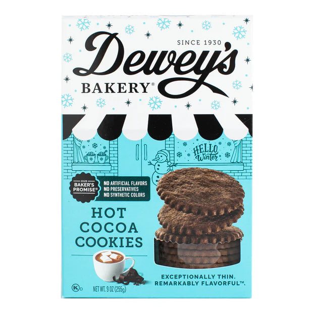 Hot Cocoa Moravian Cookies 9oz box