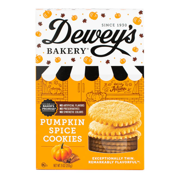 Pumpkin Spice Moravian Cookies, 9oz box