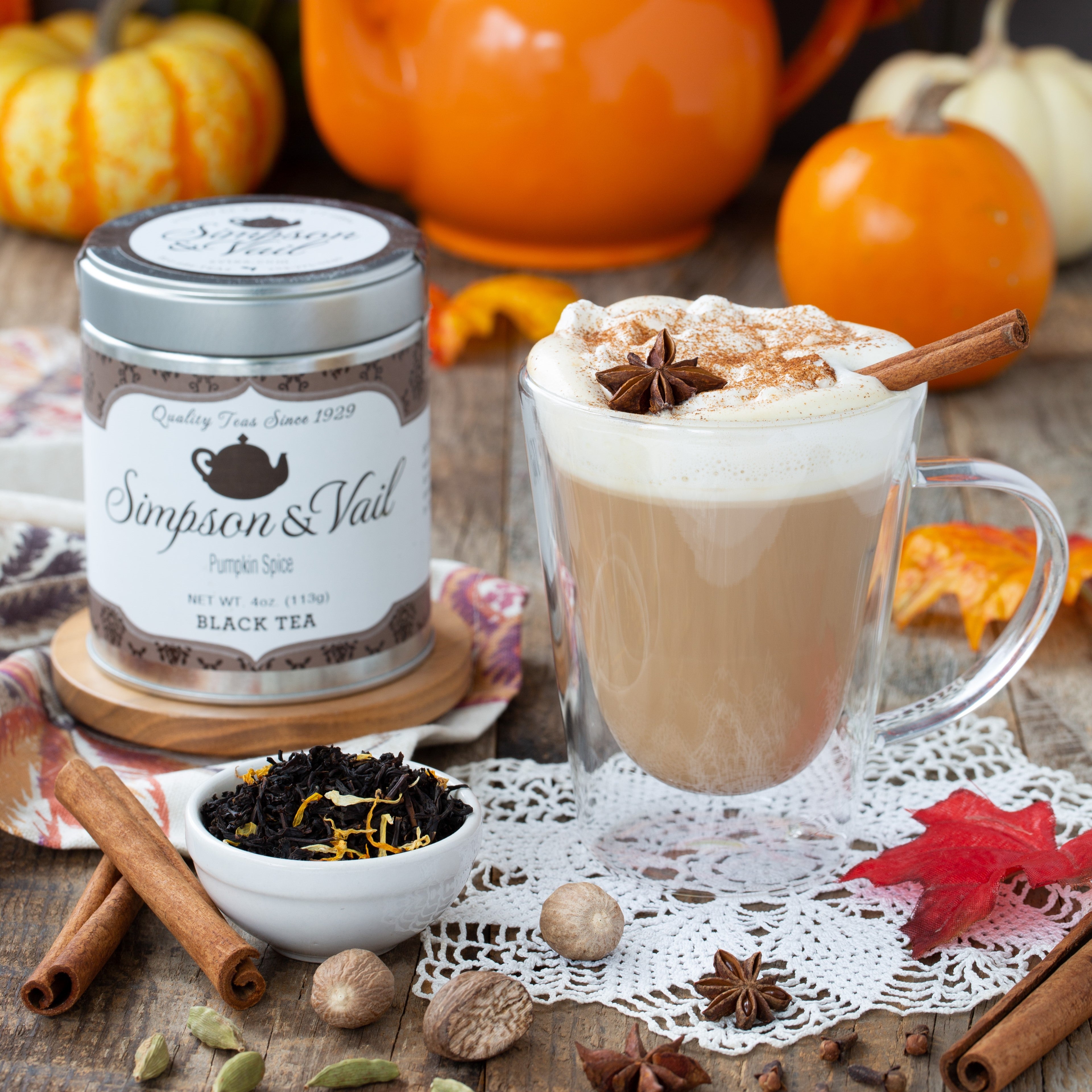 Pumpkin Spice Black Tea – Simpson & Vail