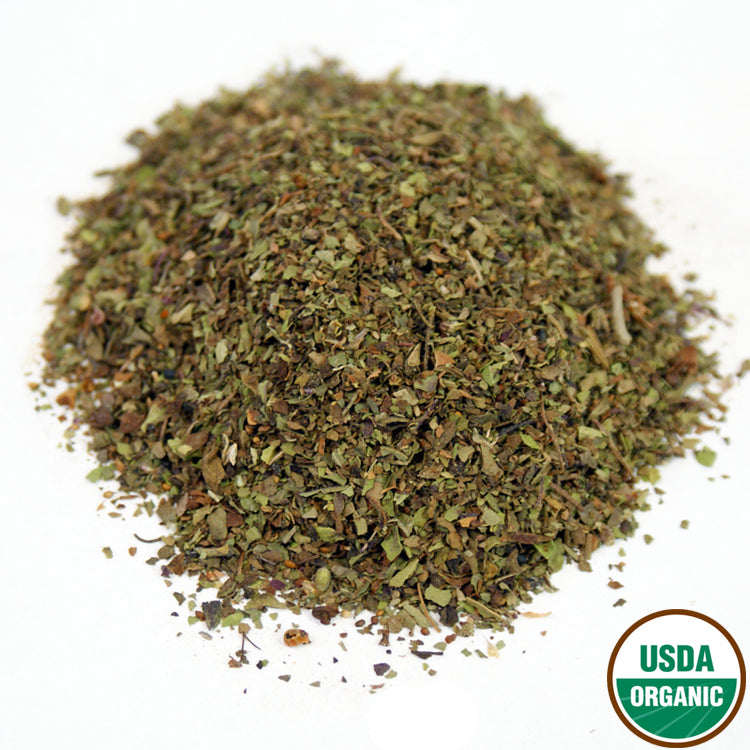 tulsi holy basil loose tea pile 