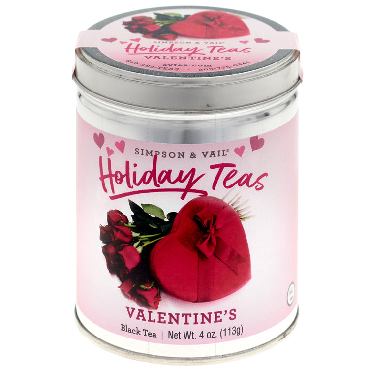 valentine's tea tin 