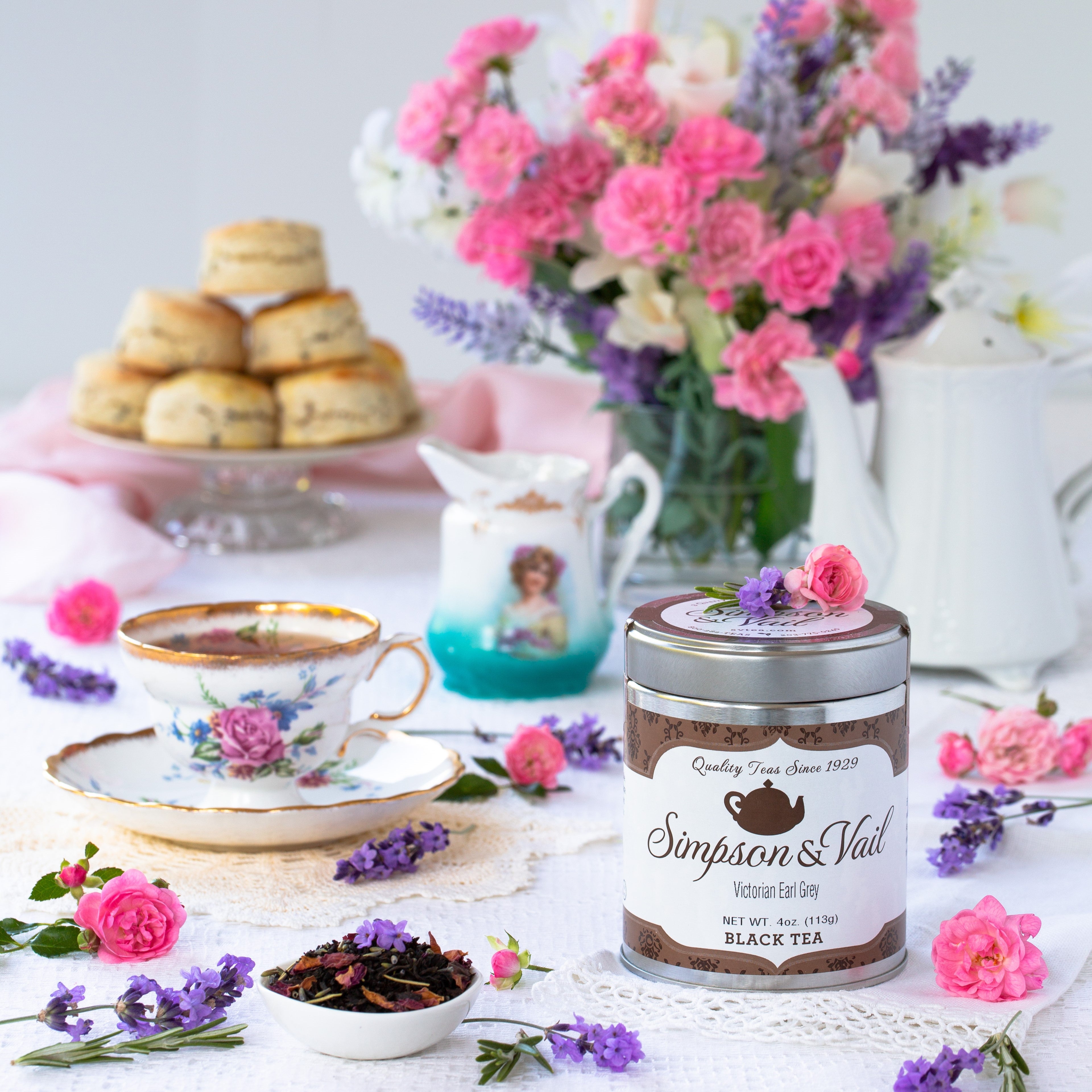 Victorian Earl Grey Loose Leaf Black Tea – Simpson & Vail