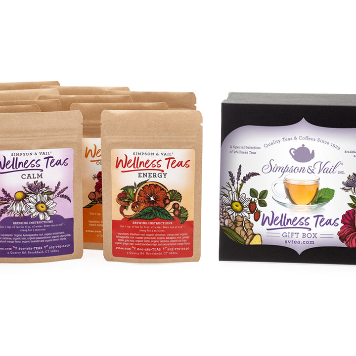 Herbal Wellness Sampler Gift box - 10 packages - WS