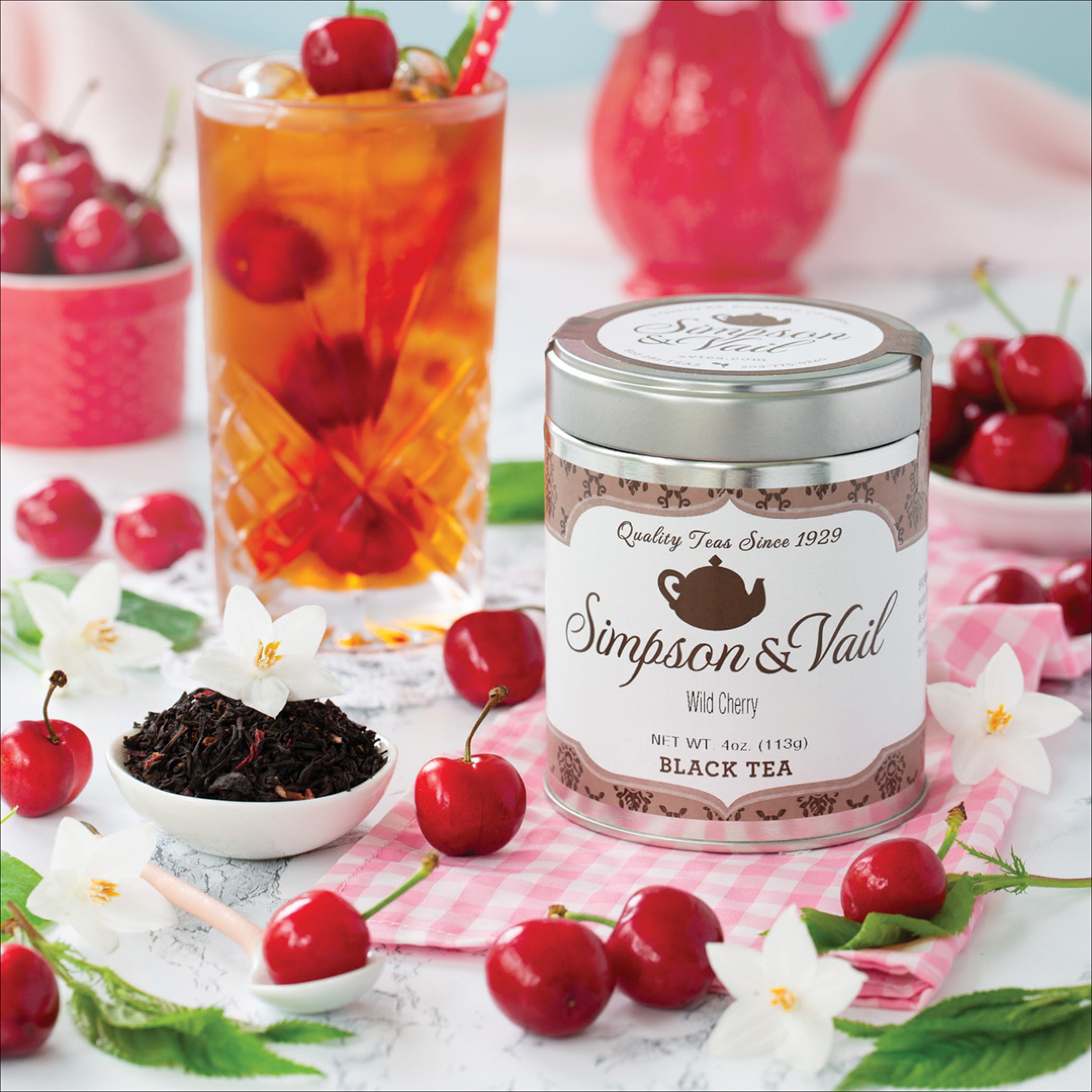 Wild Cherry Black Tea – Simpson & Vail
