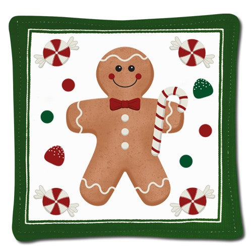 gingerbread spiced mug mat 