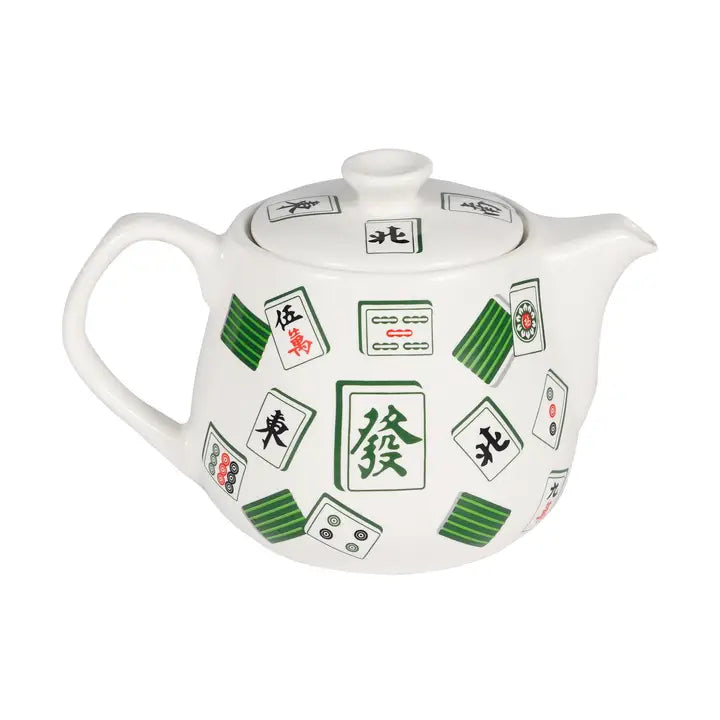 Mahjong 15oz Tea Pot