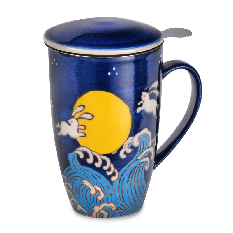 Moon Bunny Infuser Mug