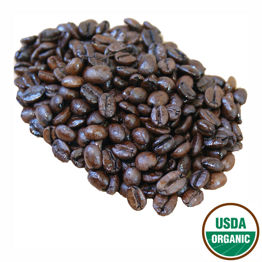 Decaf Peruvian French Roast Organic Fair Trade Coffee (Swiss Water Process) - WS