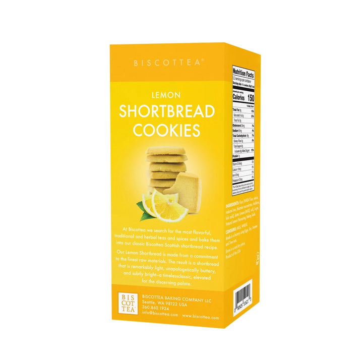 Biscottea, Lemon Shortbread, 5.6 oz box