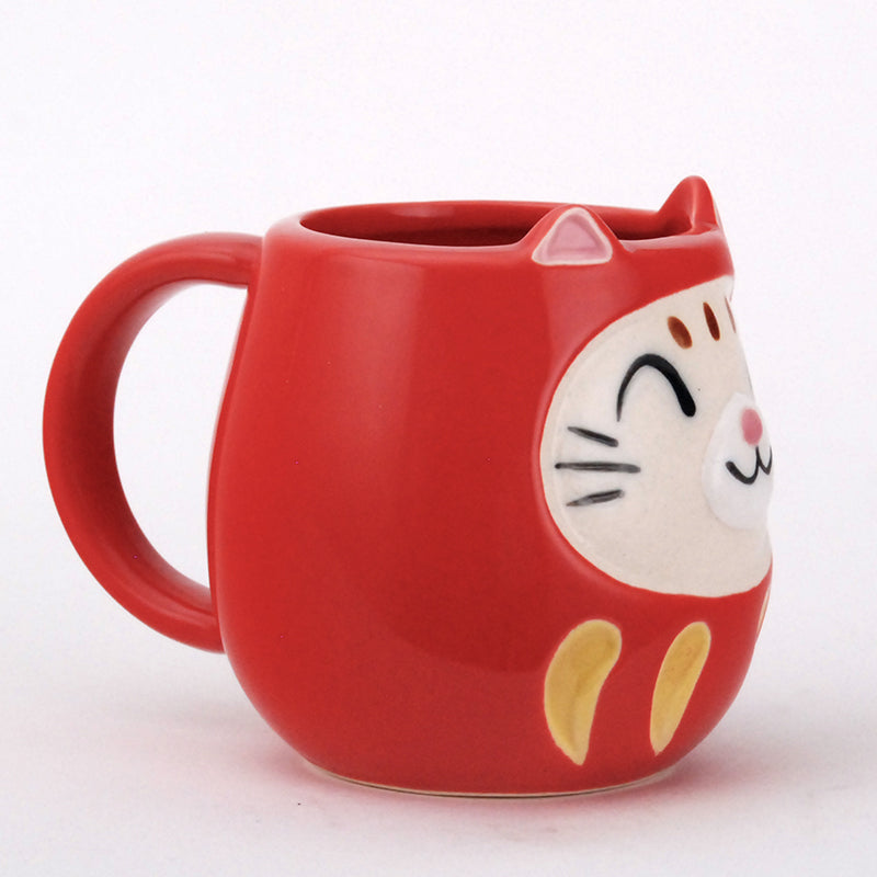  Garneck Dharma Toy Decor Tumblers Models Ornament Tumbler  Adornment Cat Tumbler Doll Household Cat Figurine Desktop Cat Figurine Cat  Statue Tumbler Ceramics Japan Animal : Home & Kitchen