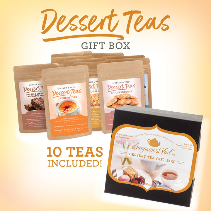 Dessert Tea Sampler Gift - 10 packages - WS