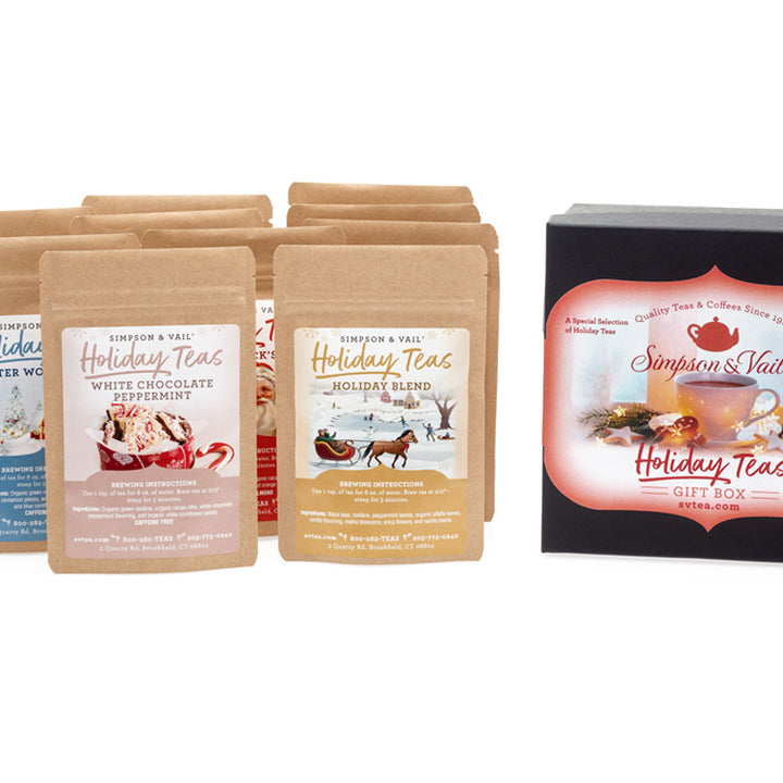 Holiday Tea Sampler Gift - 10 packages - WS