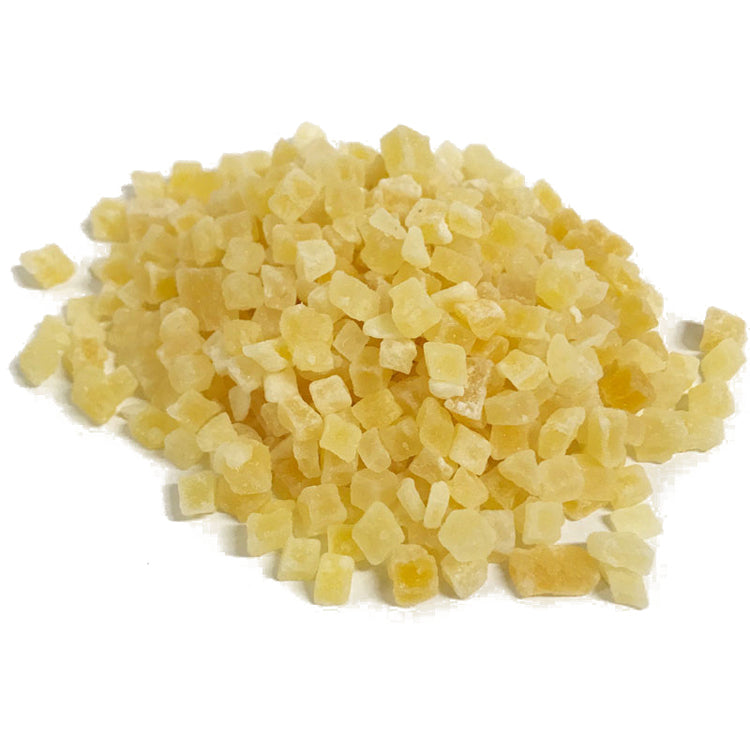 Diced mango cubes