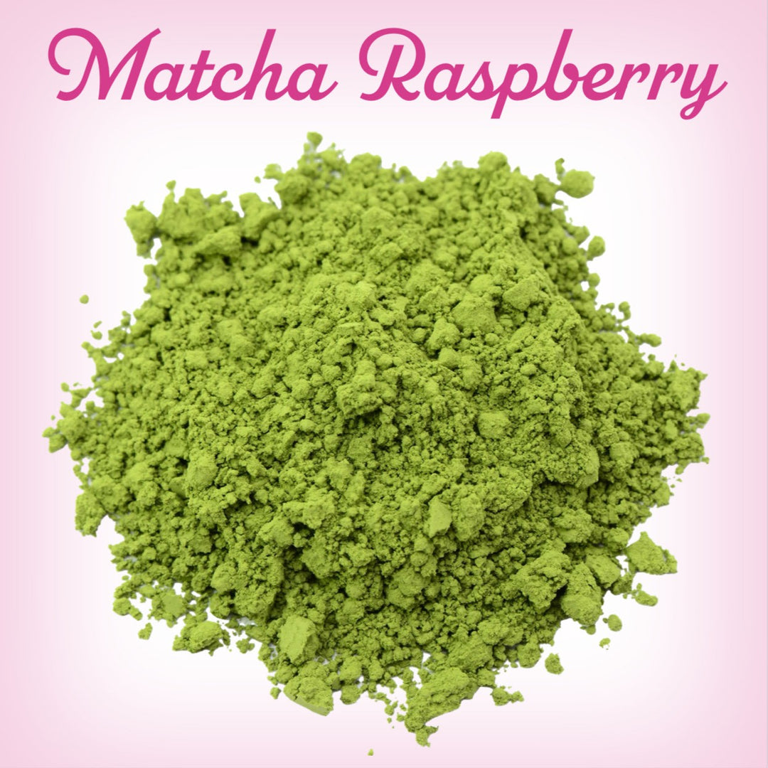 Matcha Raspberry Powder Pile