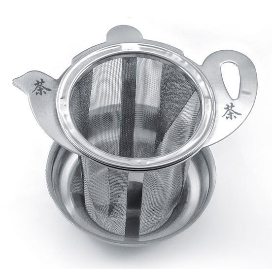 Teapot SS Infuser w/bowl - WS