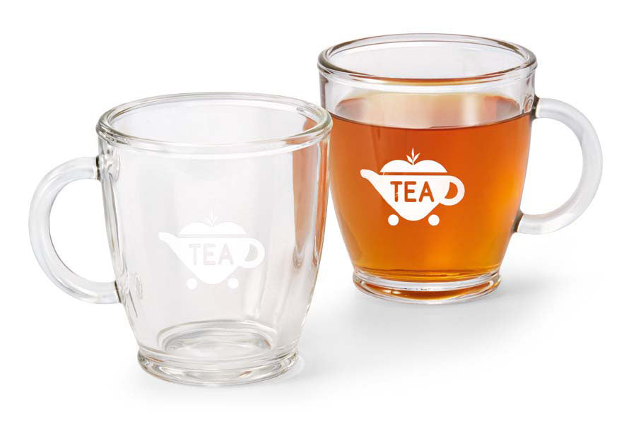 "Tea" Glass Mug