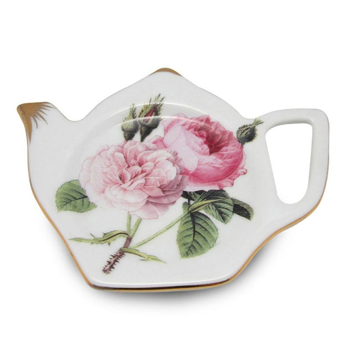 rose bouquet tea bag holder 