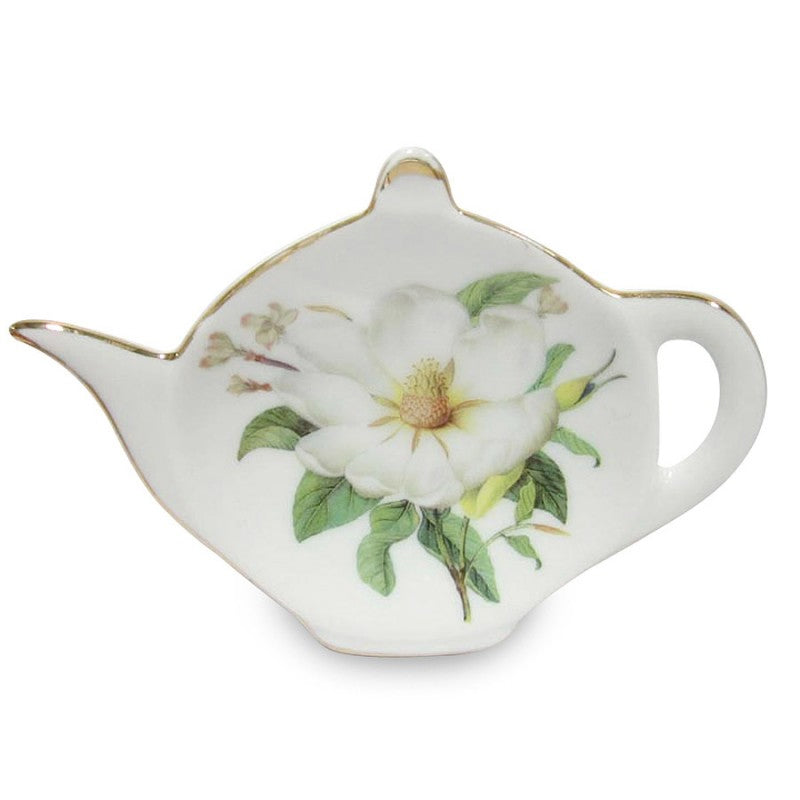 Magnolia Teabag Holder - Teapot Shaped