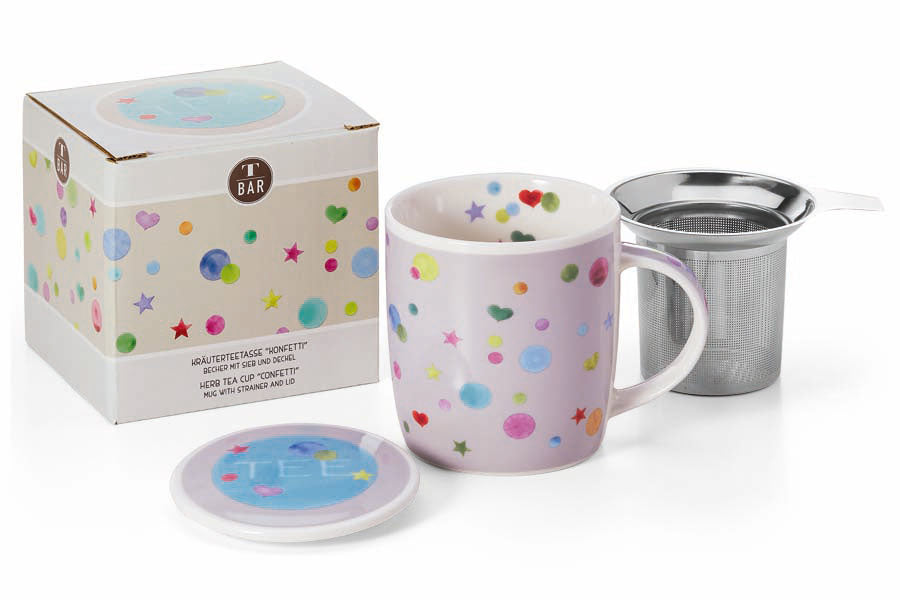 Confetti Tea Infuser Mug