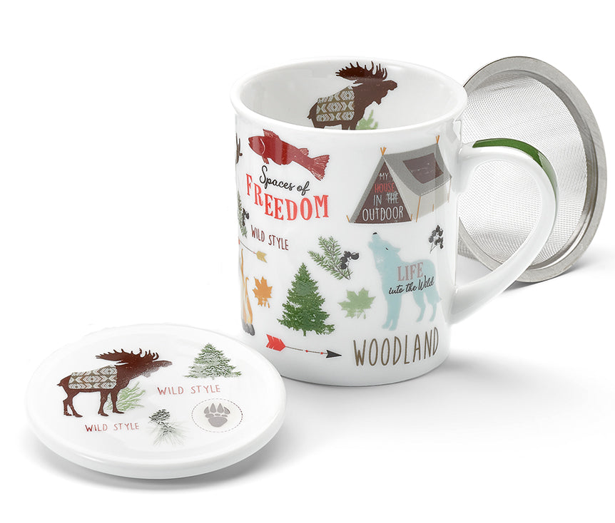 Woodland Tea Infuser Mug