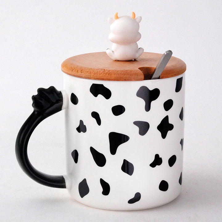 Cow Mug & Spoon